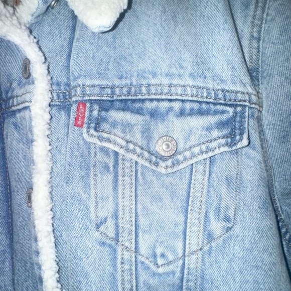 ORIGINAL WOMENS SHERPA TRUCKER JACKET. Size Medium NWOT - Picture 3 of 15